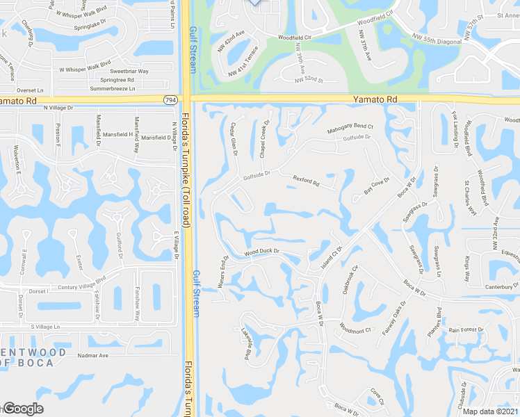 map of restaurants, bars, coffee shops, grocery stores, and more near 19536 Planters Point Drive in Boca Raton