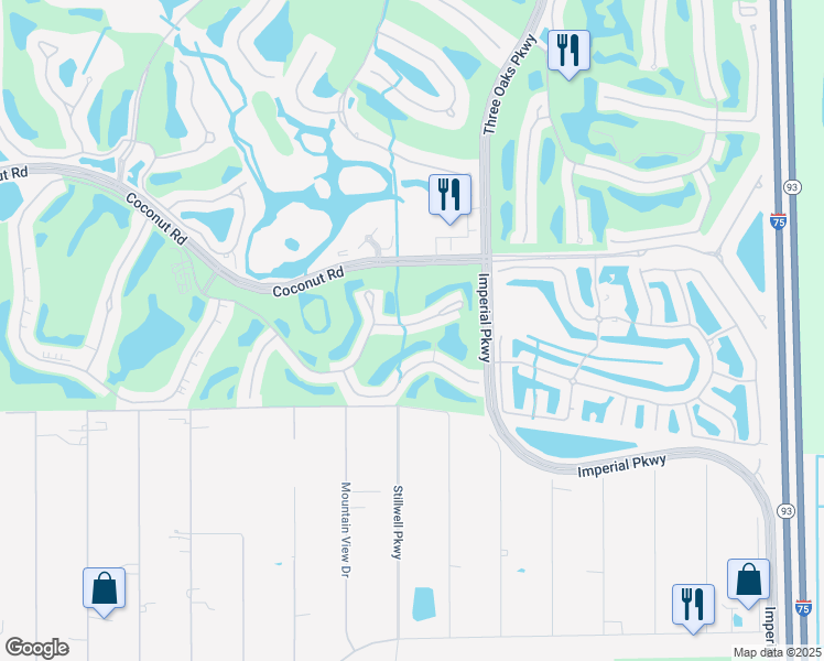 map of restaurants, bars, coffee shops, grocery stores, and more near 23790 Clear Spring Court in Bonita Springs