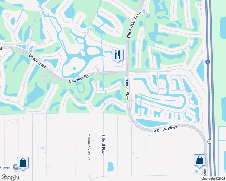 map of restaurants, bars, coffee shops, grocery stores, and more near 23820 Clear Spring Court in Bonita Springs