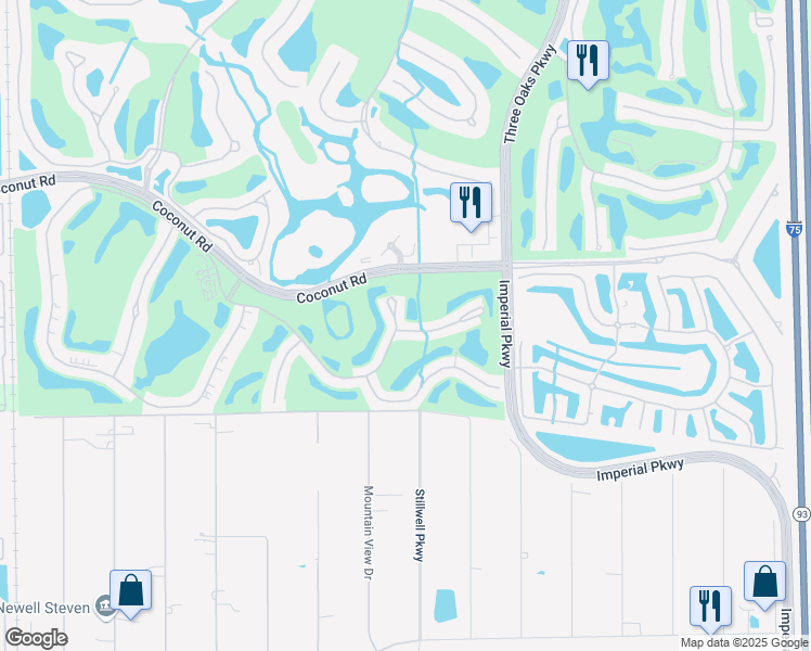 map of restaurants, bars, coffee shops, grocery stores, and more near 23751 Clear Spring Court in Bonita Springs