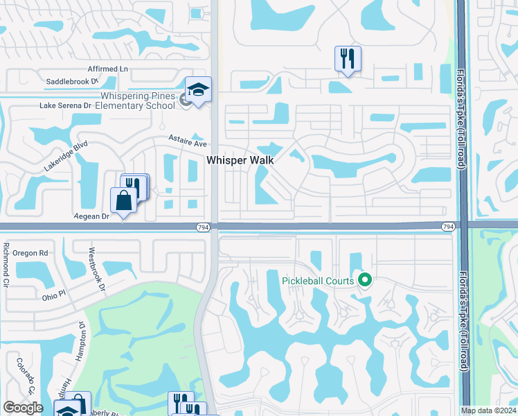 map of restaurants, bars, coffee shops, grocery stores, and more near 8827 Rheims Road in Boca Raton