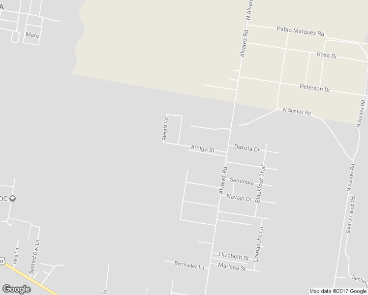 map of restaurants, bars, coffee shops, grocery stores, and more near 230 Amigo Street in Rio Grande City