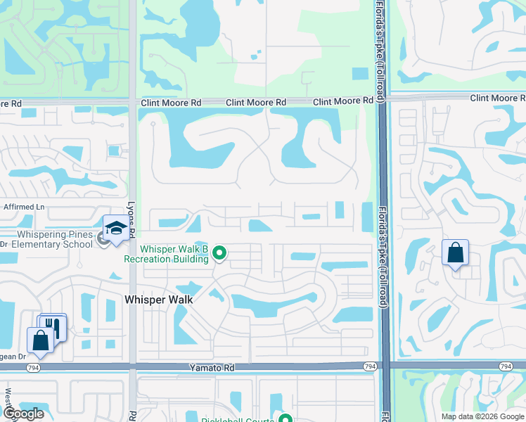 map of restaurants, bars, coffee shops, grocery stores, and more near 12607 Remo Court in Boca Raton