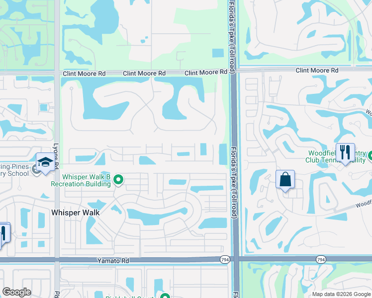 map of restaurants, bars, coffee shops, grocery stores, and more near in Boca Raton