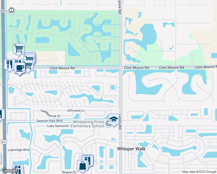map of restaurants, bars, coffee shops, grocery stores, and more near 9068 Villa Portofino Circle in Boca Raton