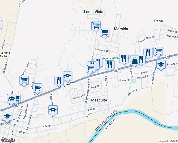 map of restaurants, bars, coffee shops, grocery stores, and more near 90B Efren Ramirez Avenue in Roma