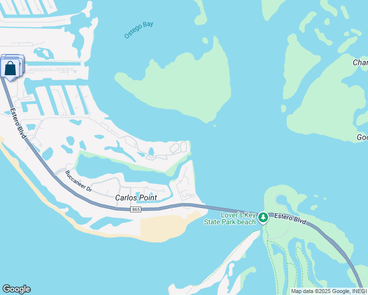 map of restaurants, bars, coffee shops, grocery stores, and more near 4137 Bay Beach Lane in Fort Myers Beach