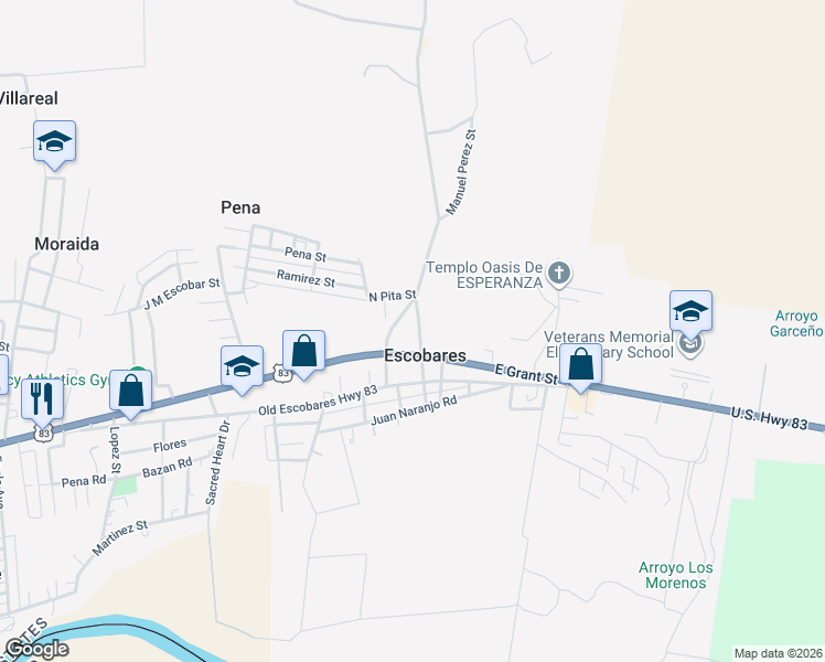 map of restaurants, bars, coffee shops, grocery stores, and more near 14 San Julian Road in Roma