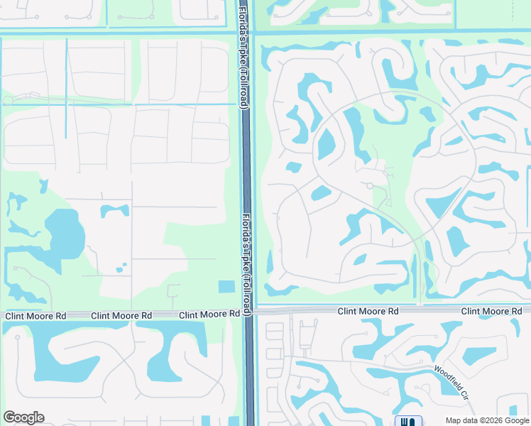 map of restaurants, bars, coffee shops, grocery stores, and more near 17591 Foxborough Lane in Boca Raton