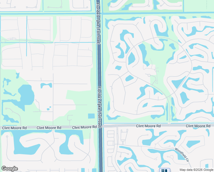 map of restaurants, bars, coffee shops, grocery stores, and more near 17591 Foxborough Lane in Boca Raton