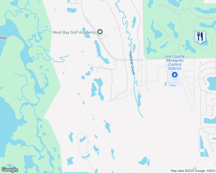 map of restaurants, bars, coffee shops, grocery stores, and more near 22114 Natures Cove Ct in Estero