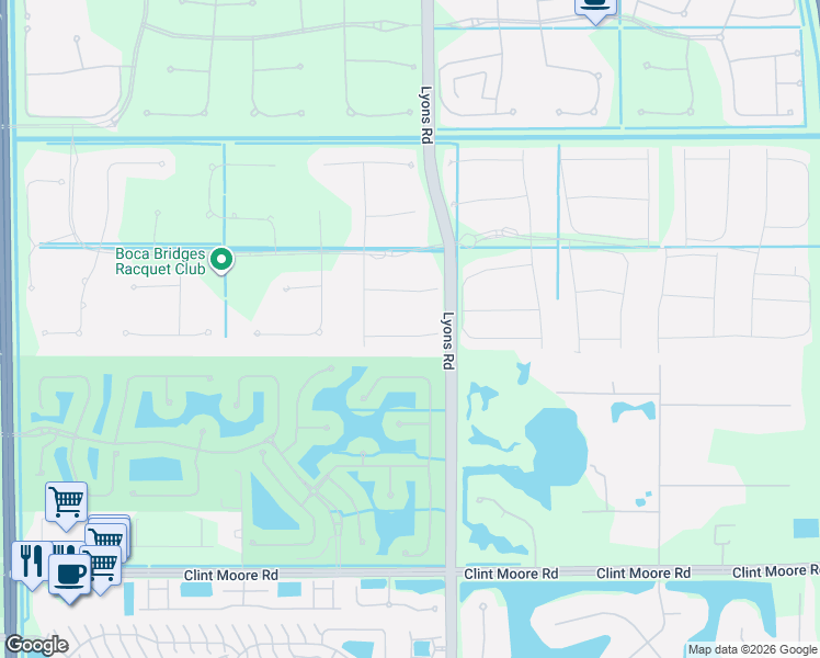 map of restaurants, bars, coffee shops, grocery stores, and more near 9036 Dulcetto Court in Sunrise
