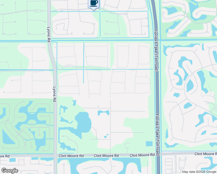map of restaurants, bars, coffee shops, grocery stores, and more near 8513 Apple Falls Lane in Sunrise