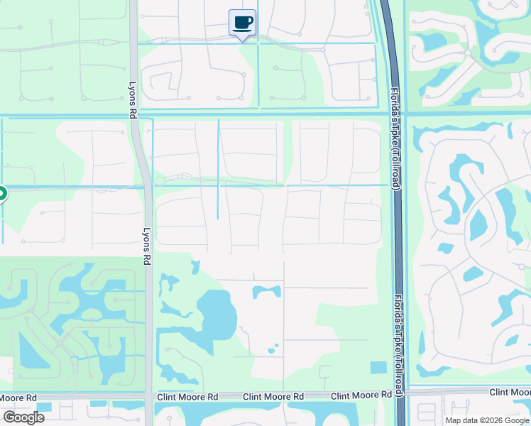 map of restaurants, bars, coffee shops, grocery stores, and more near 8513 Apple Falls Lane in Sunrise