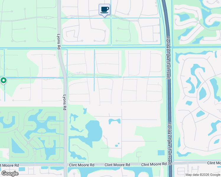 map of restaurants, bars, coffee shops, grocery stores, and more near 8513 Apple Falls Lane in Sunrise