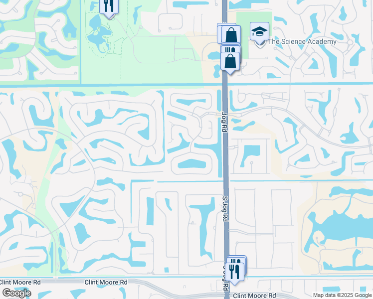 map of restaurants, bars, coffee shops, grocery stores, and more near 6676 Portside Drive in Boca Raton