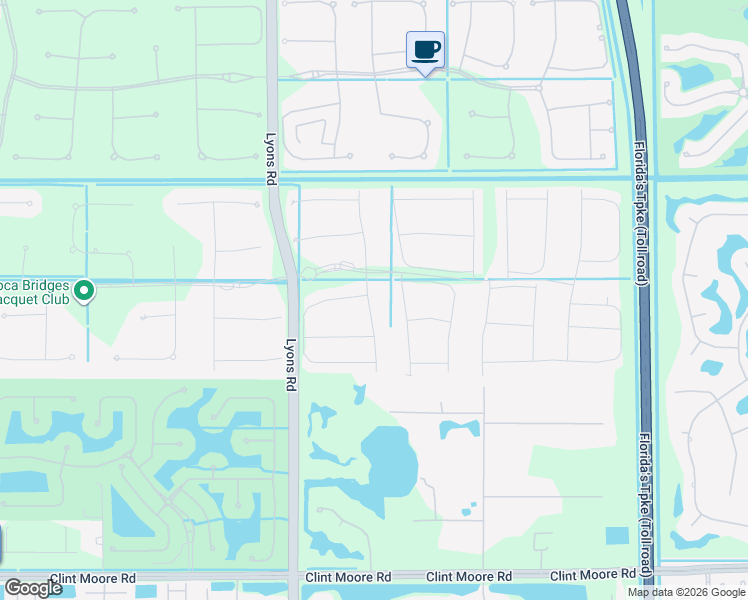 map of restaurants, bars, coffee shops, grocery stores, and more near 17291 Sea Blossom Way in Sunrise