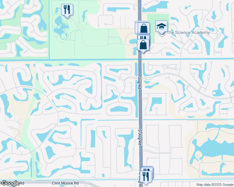 map of restaurants, bars, coffee shops, grocery stores, and more near 6676 Portside Drive in Boca Raton