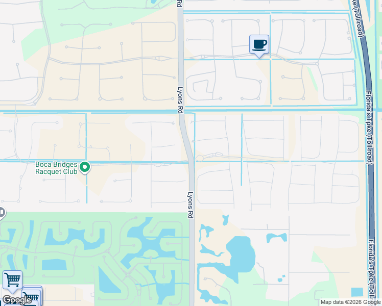 map of restaurants, bars, coffee shops, grocery stores, and more near  in 