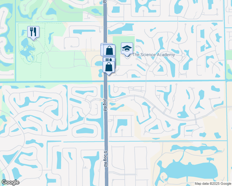 map of restaurants, bars, coffee shops, grocery stores, and more near 6333 Graycliff Drive in Boca Raton