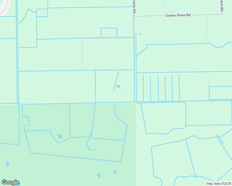 map of restaurants, bars, coffee shops, grocery stores, and more near 21990 Carter Road in Estero