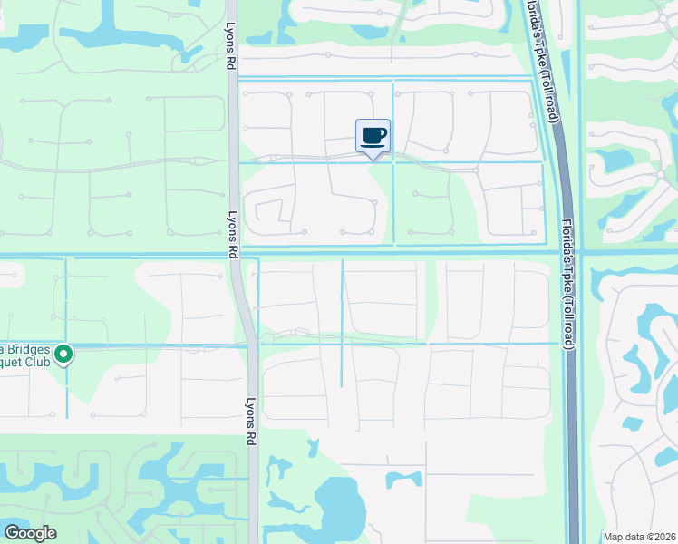 map of restaurants, bars, coffee shops, grocery stores, and more near 17041 Wandering Wave Avenue in Sunrise