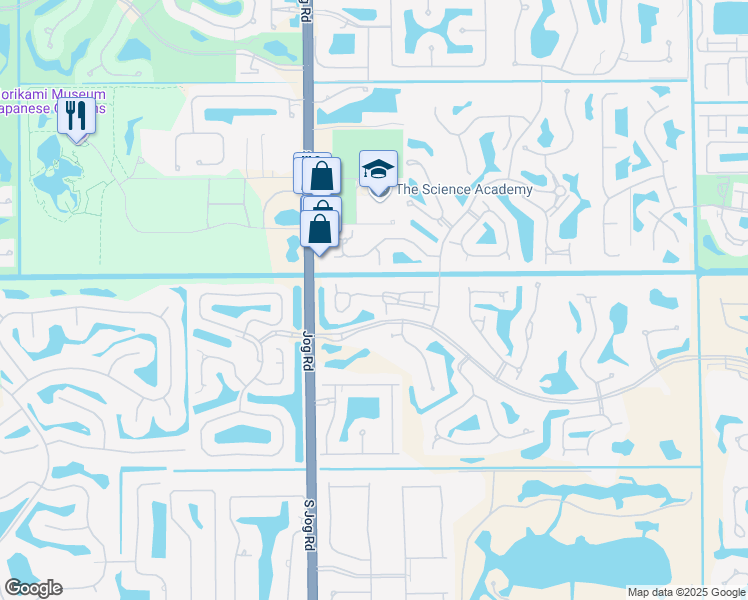 map of restaurants, bars, coffee shops, grocery stores, and more near 8224 Island Bend in Boca Raton