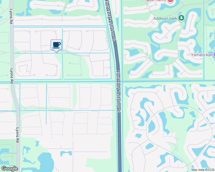map of restaurants, bars, coffee shops, grocery stores, and more near 8131 Laurel Falls Drive in Boca Raton