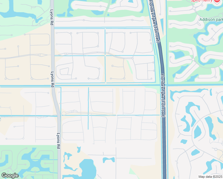map of restaurants, bars, coffee shops, grocery stores, and more near 16904 Charles River Drive in Delray Beach