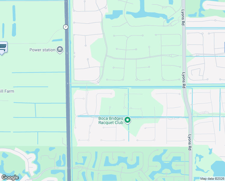 map of restaurants, bars, coffee shops, grocery stores, and more near 16856 Matisse Drive in Delray Beach