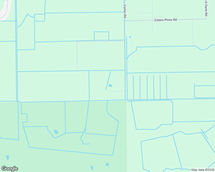 map of restaurants, bars, coffee shops, grocery stores, and more near 21990 Carter Road in Estero