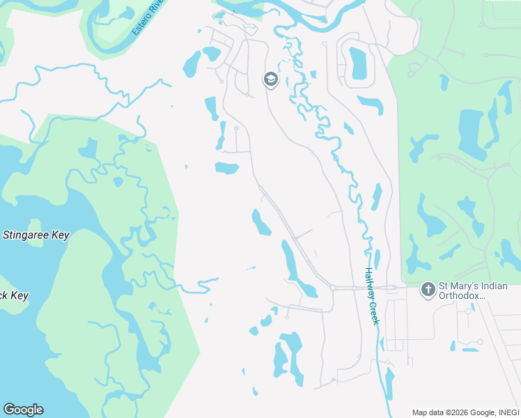 map of restaurants, bars, coffee shops, grocery stores, and more near 4751 West Bay Boulevard in Estero
