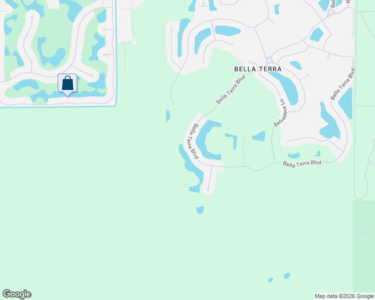 map of restaurants, bars, coffee shops, grocery stores, and more near 21200 Bella Terra Boulevard in Estero