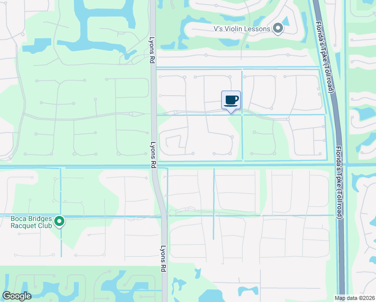 map of restaurants, bars, coffee shops, grocery stores, and more near 8932 Sydney Harbor Circle in Delray Beach
