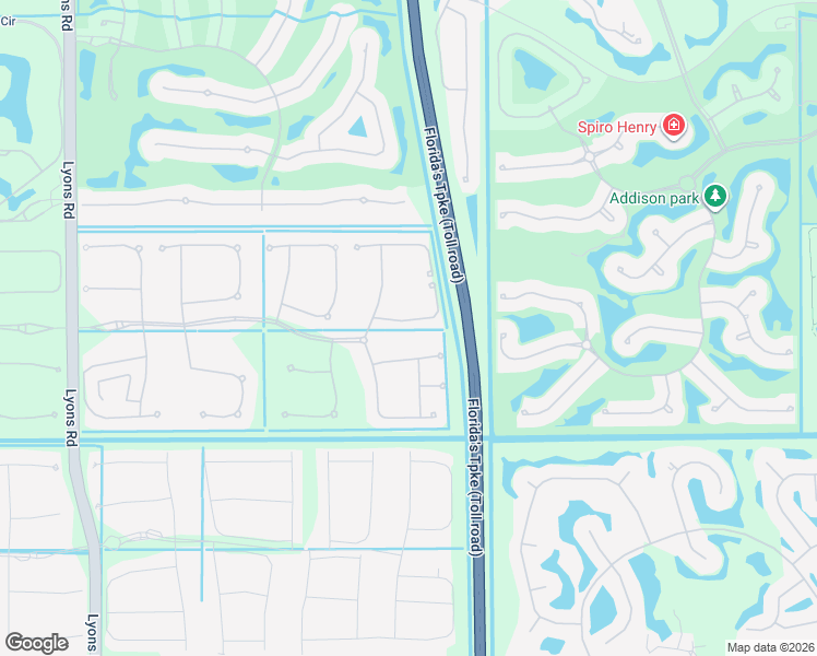 map of restaurants, bars, coffee shops, grocery stores, and more near 8279 Lost Creek Lane in Delray Beach