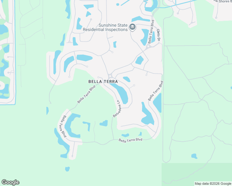 map of restaurants, bars, coffee shops, grocery stores, and more near 21633 Belvedere Lane in Estero