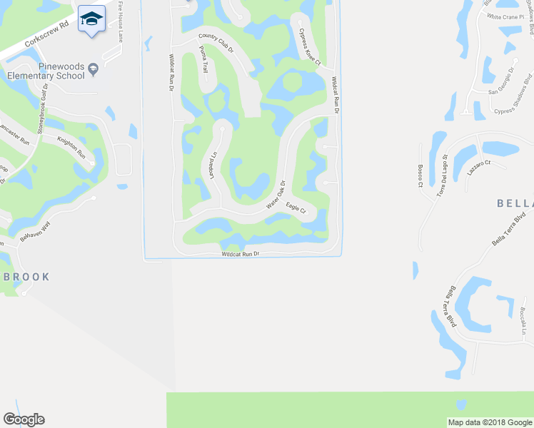 map of restaurants, bars, coffee shops, grocery stores, and more near 12336 Water Oak Drive in Estero