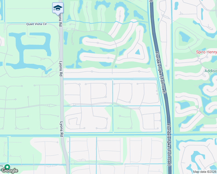 map of restaurants, bars, coffee shops, grocery stores, and more near 8641 Lewis River Road in Delray Beach