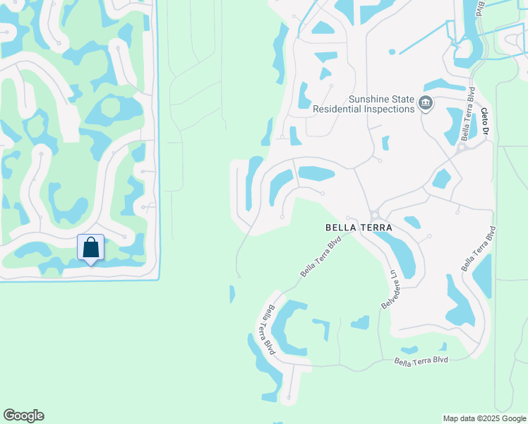 map of restaurants, bars, coffee shops, grocery stores, and more near 21015 Torre Del Lago Street in Estero