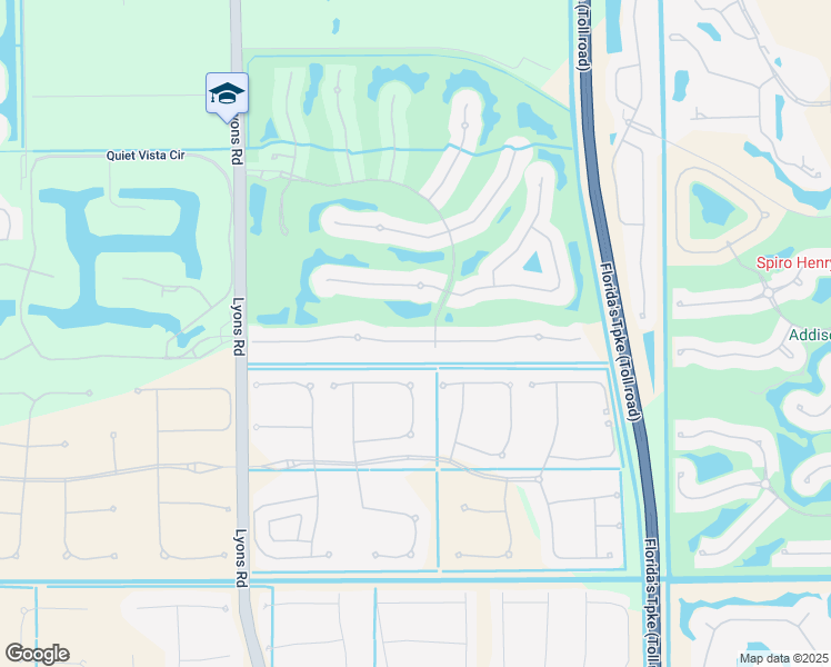 map of restaurants, bars, coffee shops, grocery stores, and more near 8611 Valhalla Drive in Delray Beach