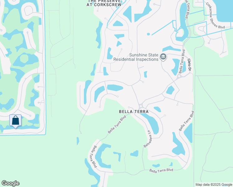 map of restaurants, bars, coffee shops, grocery stores, and more near 13298 Lazzaro Court in Estero