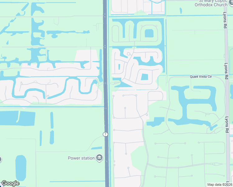 map of restaurants, bars, coffee shops, grocery stores, and more near 9925 Bozzano Drive in Delray Beach