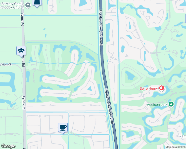 map of restaurants, bars, coffee shops, grocery stores, and more near 8023 Laurel Ridge Court in Delray Beach