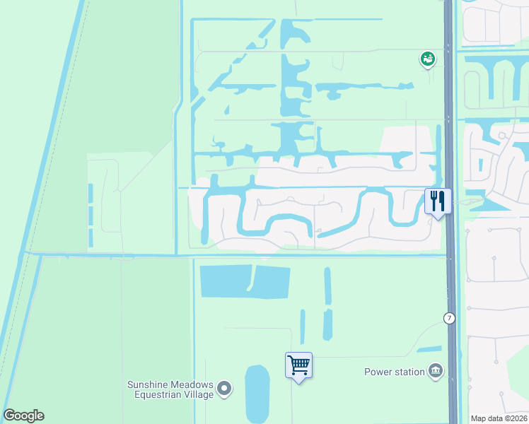 map of restaurants, bars, coffee shops, grocery stores, and more near 10680 Rio Hermoso in Delray Beach