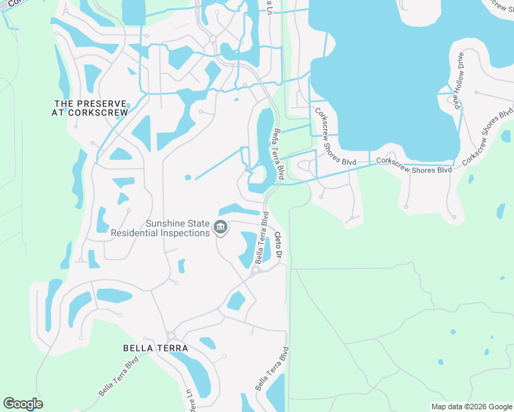 map of restaurants, bars, coffee shops, grocery stores, and more near 20612 Ardore Lane in Estero