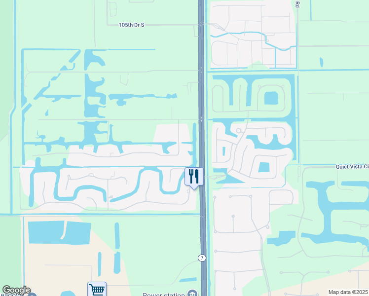 map of restaurants, bars, coffee shops, grocery stores, and more near 10076 El Caballo Court in Delray Beach