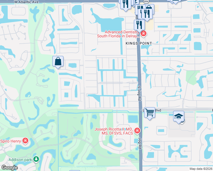map of restaurants, bars, coffee shops, grocery stores, and more near 562 Monaco Way in Delray Beach
