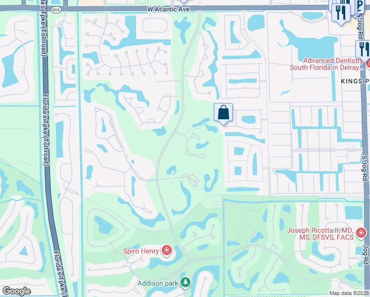 map of restaurants, bars, coffee shops, grocery stores, and more near 7284 Clunie Place in Delray Beach