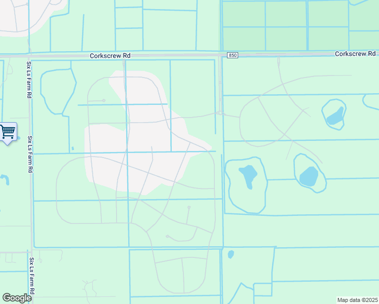 map of restaurants, bars, coffee shops, grocery stores, and more near Unnamed Road in Estero