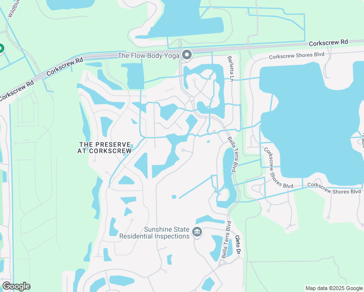 map of restaurants, bars, coffee shops, grocery stores, and more near 13609 Canolo Court in Estero